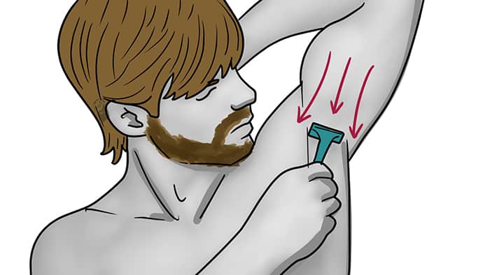 shave in multiple directions