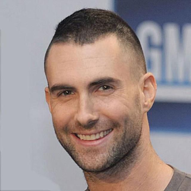 man with oval face