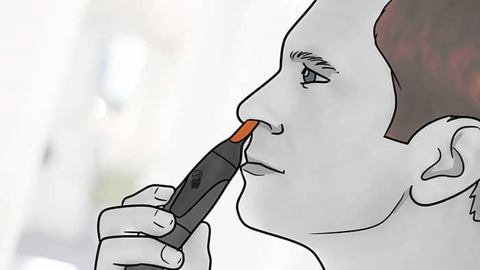 trim your nose